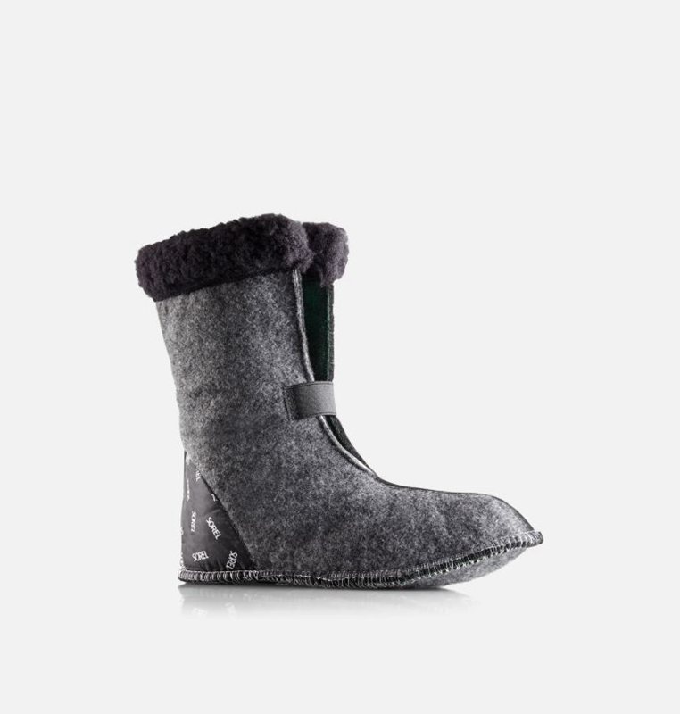 Sorel Erkek Caribou™ 9 Mm Thermoplus Liner With Cuff - Kar Botu Siyah - 816-PYHIQG